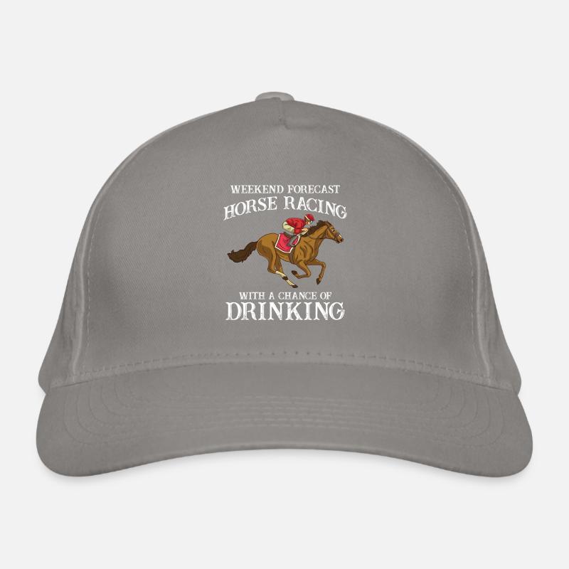 Weekend Forecast Horse Racing Chance of Drinking Bio-Baseballkappe