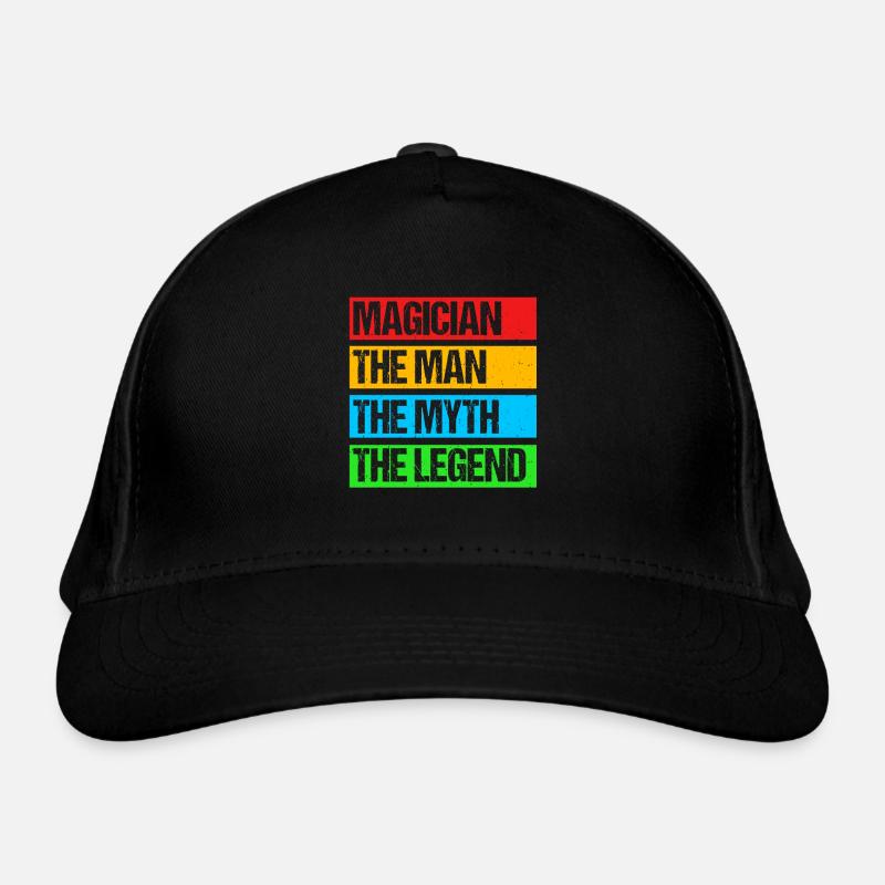 Zauberer Bio-Baseballkappe