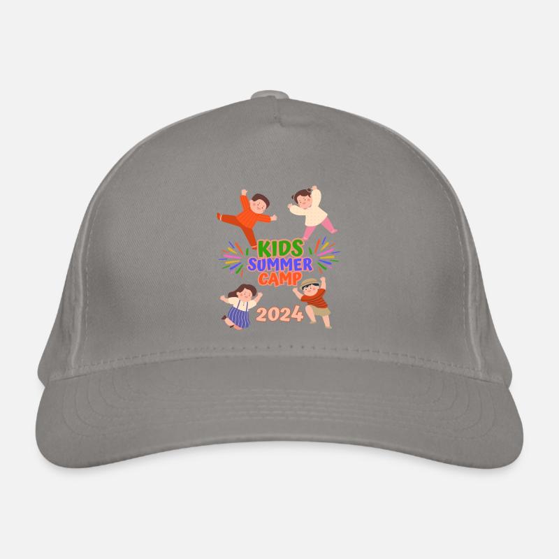 Camp d’été pour enfants Casquette classique bio