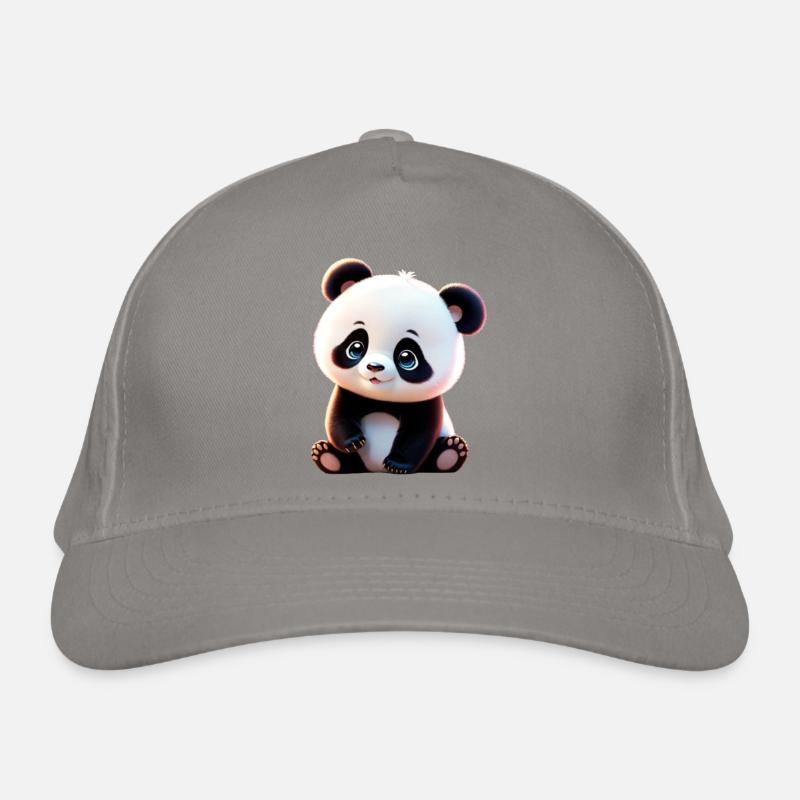 Baby Panda/ Pandabärchen Bio-Baseballkappe