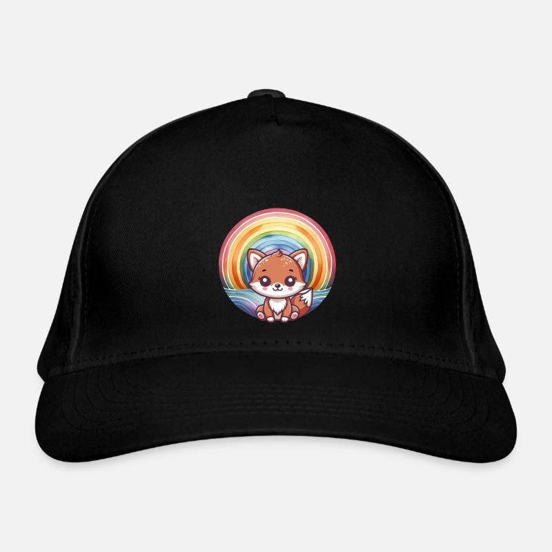Renard Renards Enfants Enfant - Casquette classique bio - noir