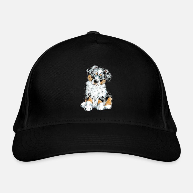 Australian Shepherd Hund Aussie Bio-Baseballkappe