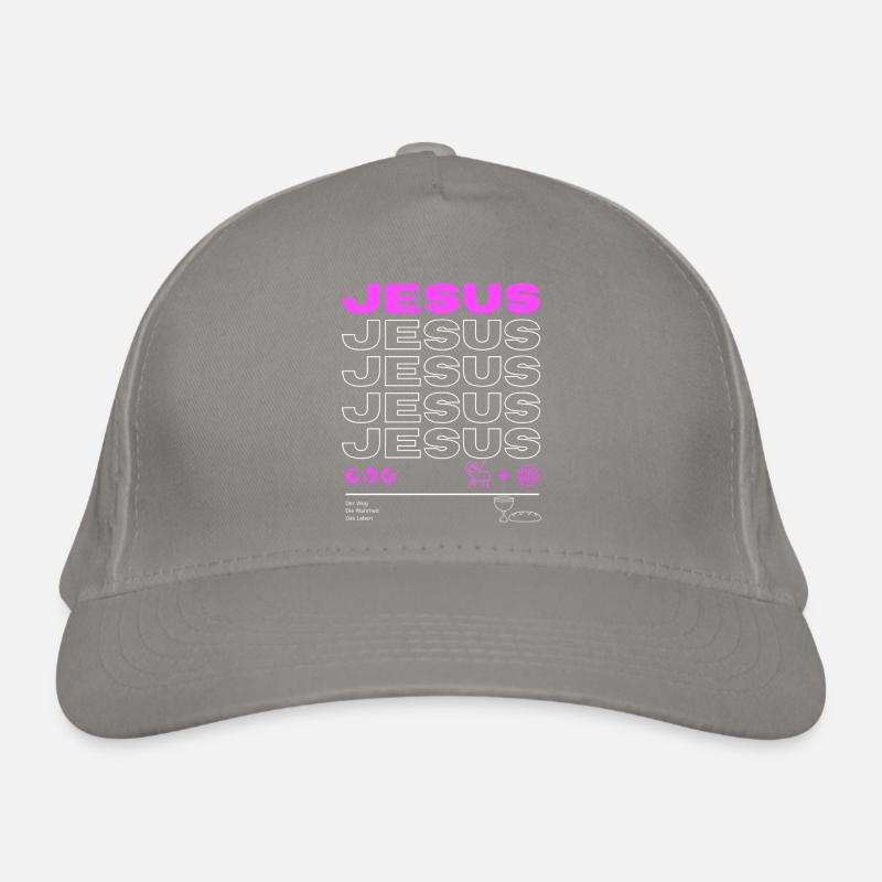 Jesus Bio-Baseballkappe