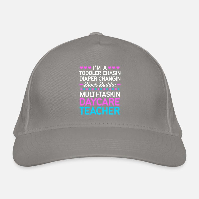 Daycare Center Education Educator Educator Organic Baseball Cap