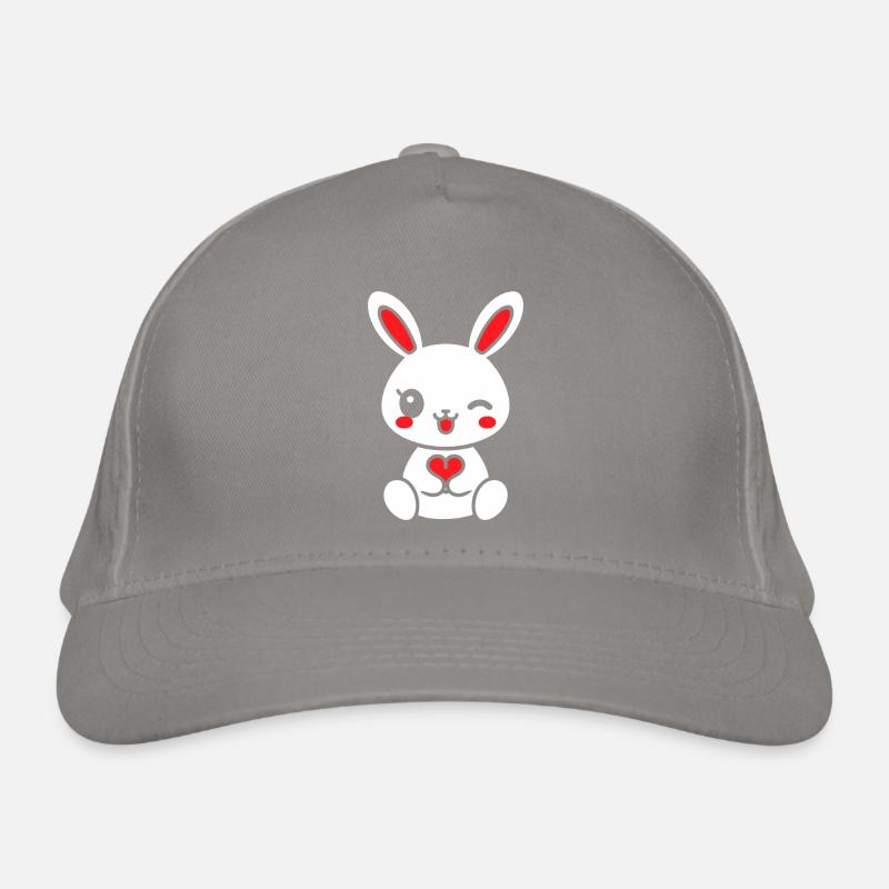 Petit bébé lapin Casquette classique bio