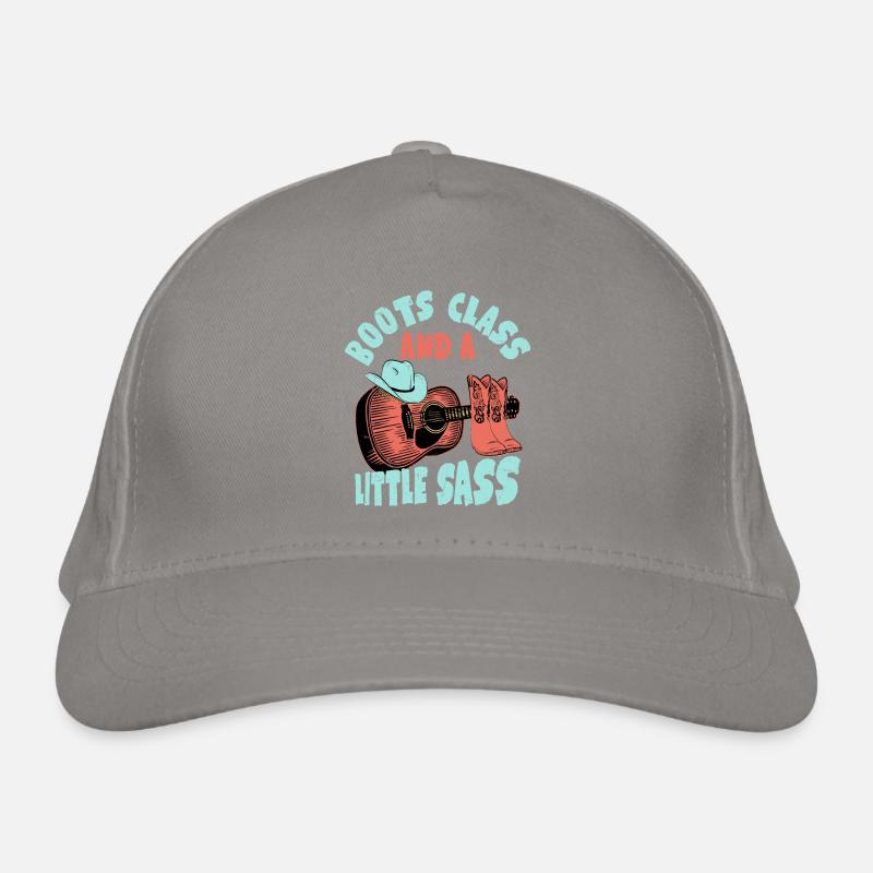 Des bottes, de la classe et un peu d’audace dans le pays de l’Ouest Mu Casquette classique bio