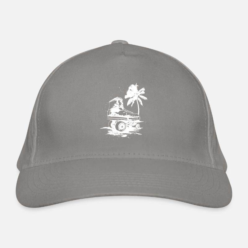 Roller Skating Drawing Organic Baseball Cap