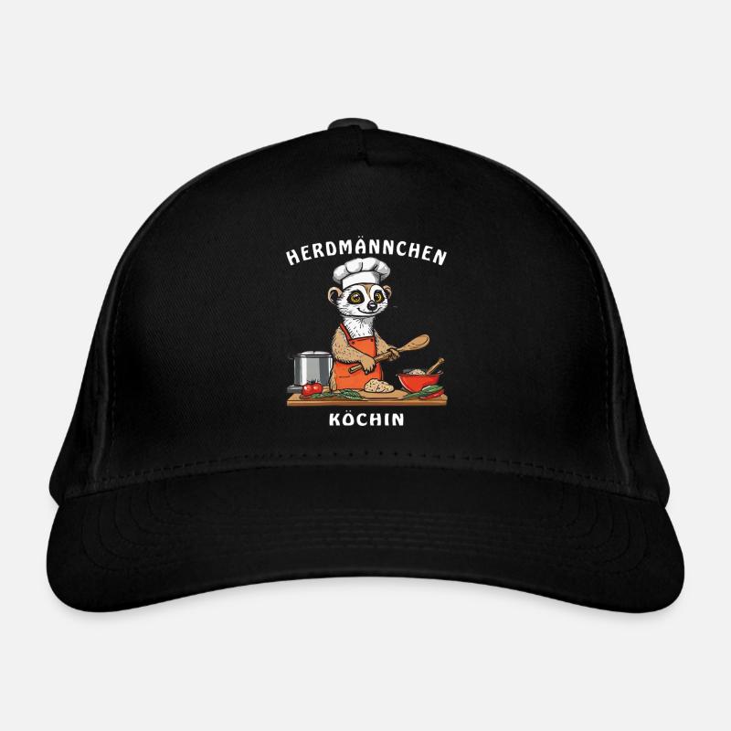 HERDMÄNNCHEN KÖCHIN Bio-Baseballkappe