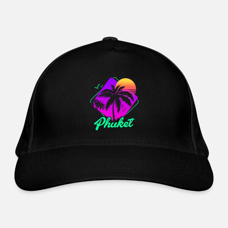 Thailand Thai Language Phuket Organic Baseball Cap