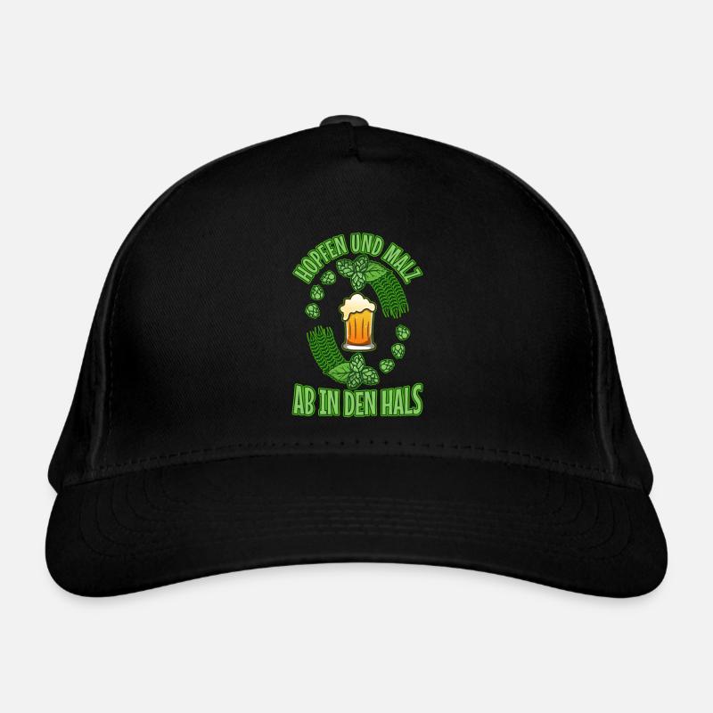 Hopfen und Malz Bio-Baseballkappe