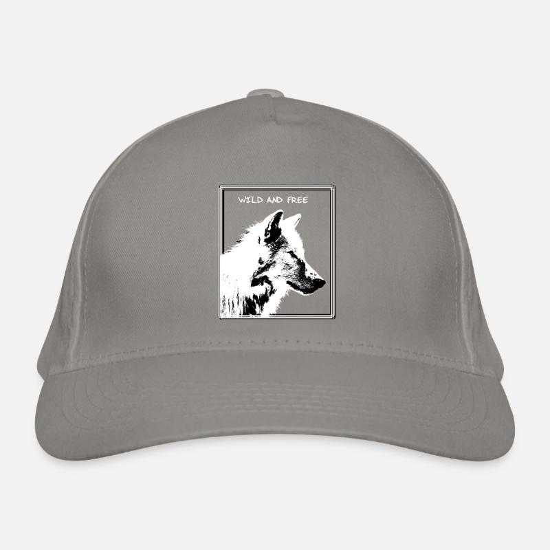 Wolf Bio-Baseballkappe