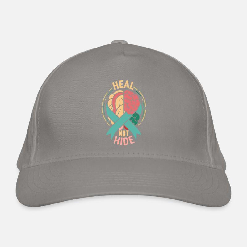 Depression Help - Mental Breakdown Organic Baseball Cap