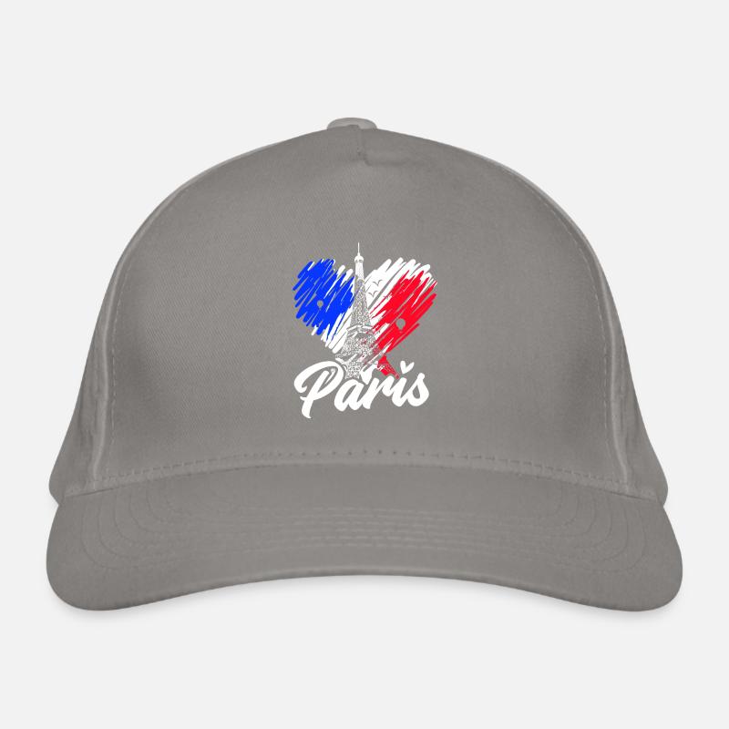 Frankreich Bio-Baseballkappe