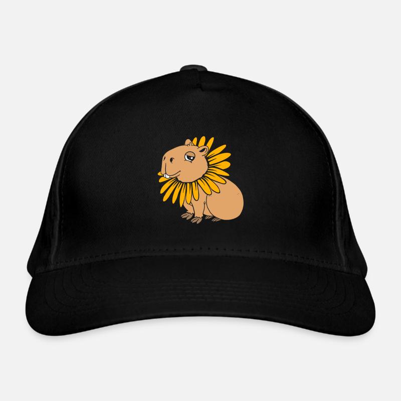 Capybara Organic Baseball Cap