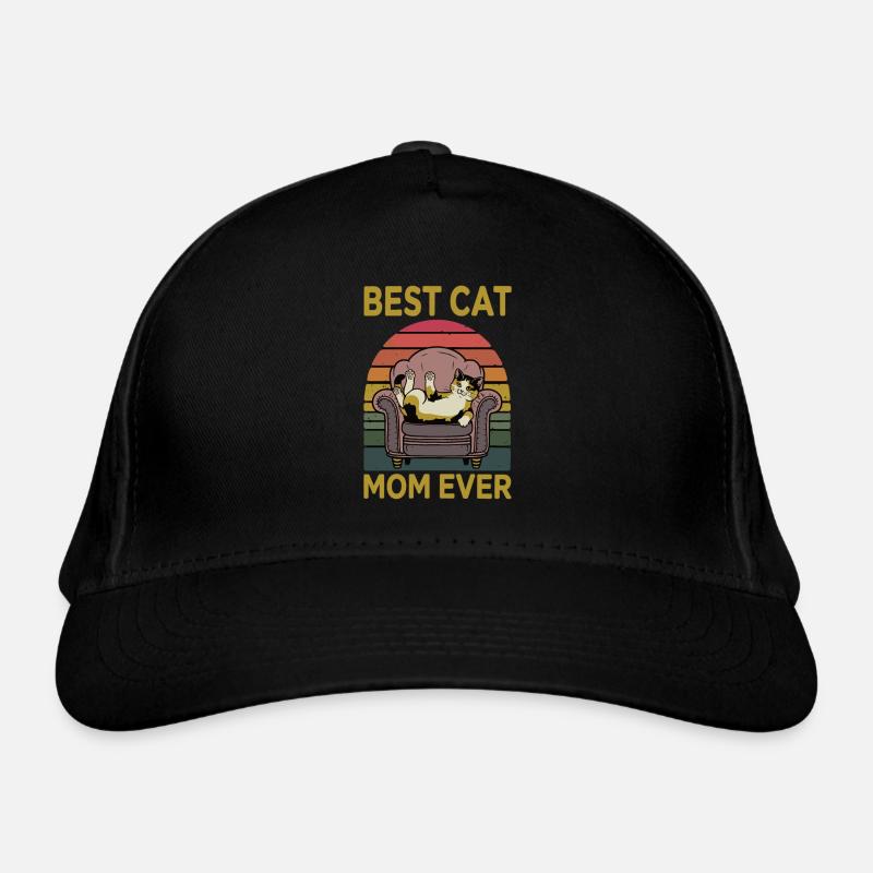 Meilleure maman chat Casquette classique bio