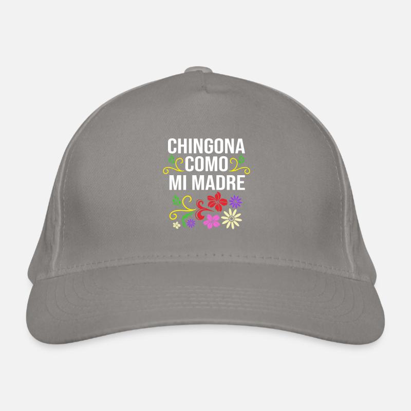 Latina Mutter Latino Bio-Baseballkappe