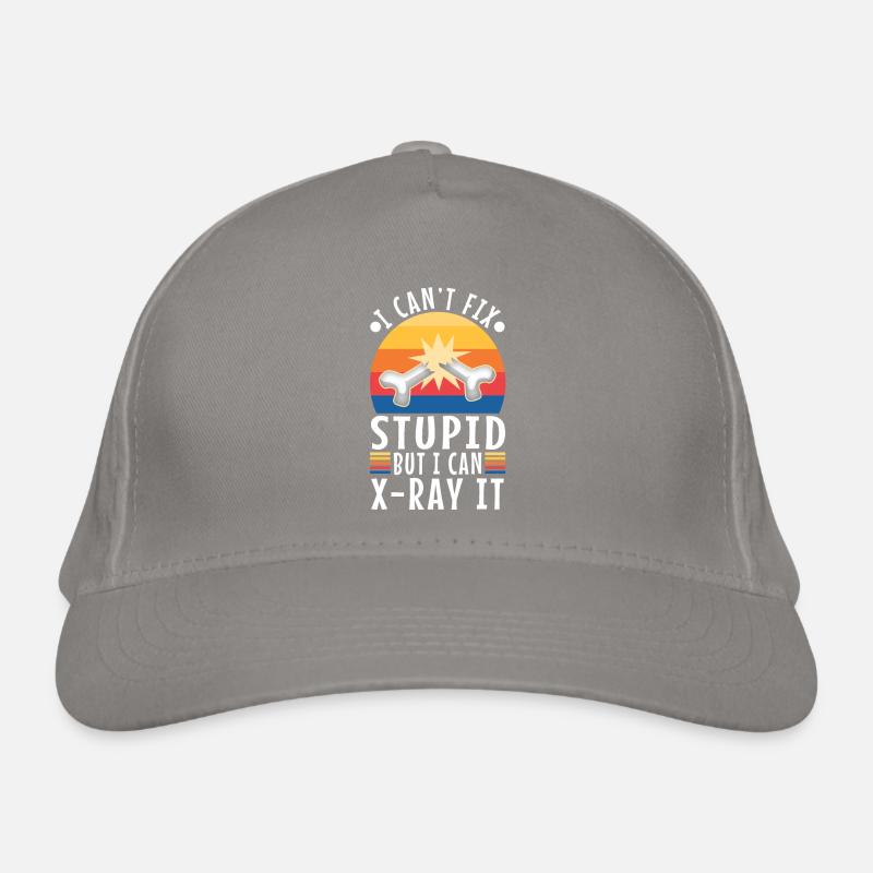 I Can't Fix Stupid But I Can X-ray It Bio-Baseballkappe