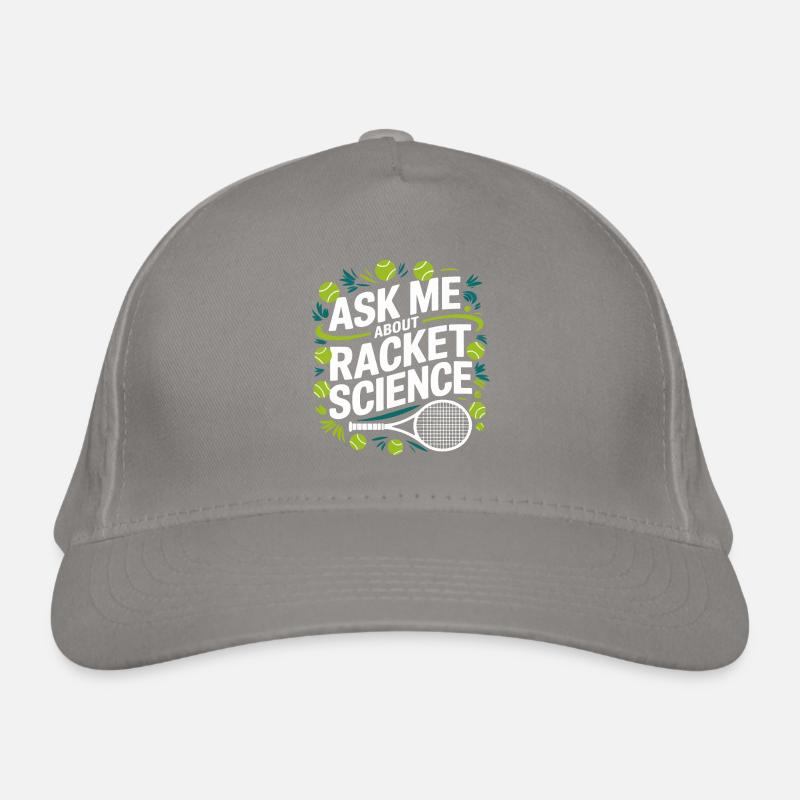 Racket Science Saying Organic Baseball Cap