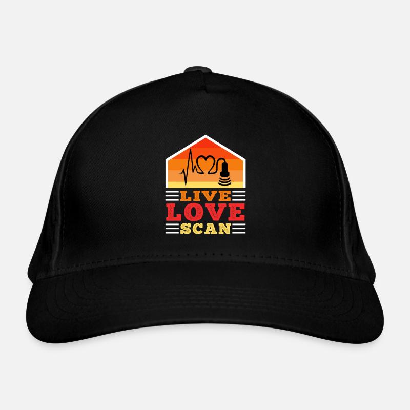 Live Love Scan Organic Baseball Cap
