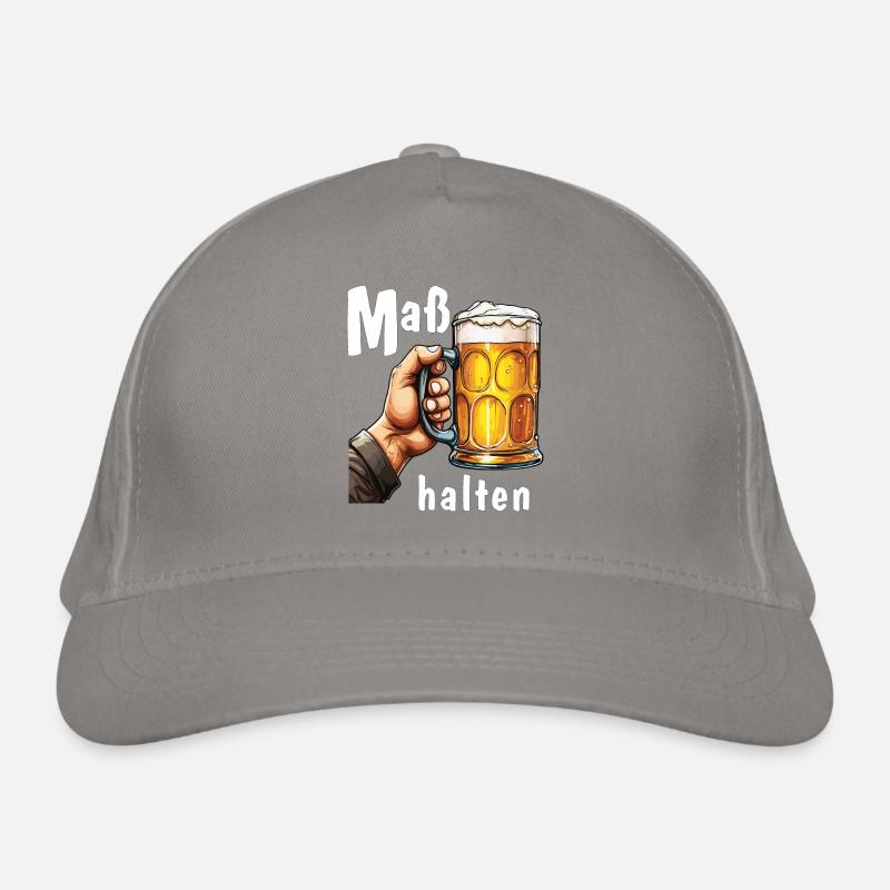 BEER MUG Moderation Organic Baseball Cap