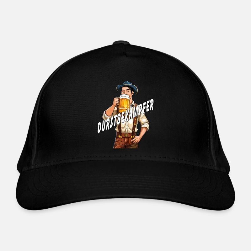 MAN BEER THIRST QUENCHER Organic Baseball Cap