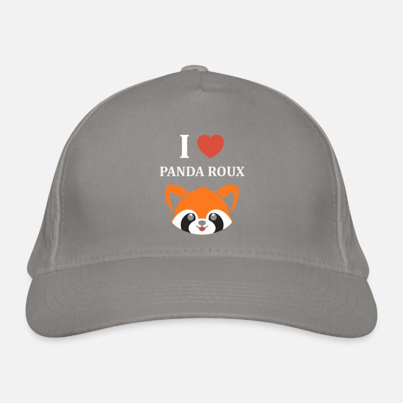 Panda roux Casquette classique bio