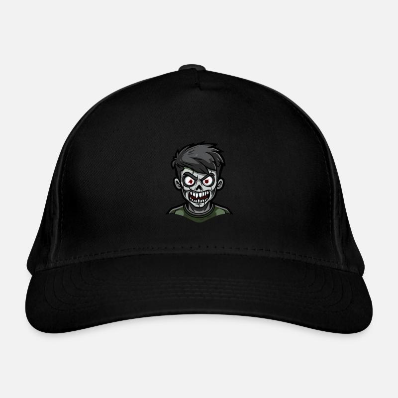 Zombie Halloween Effrayant Casquette classique bio