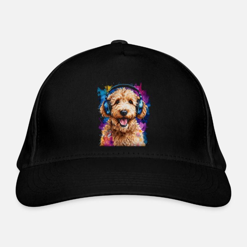 Goldendoodle Casque Chien Animal Design Imprimer Casquette classique bio