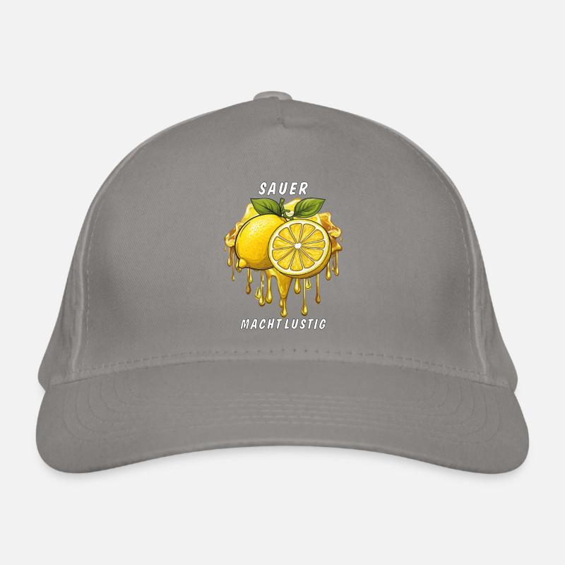 LEMON SOUR IS FUN Organic Baseball Cap