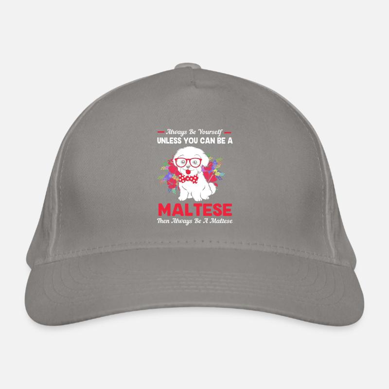 Chien maltais Casquette classique bio