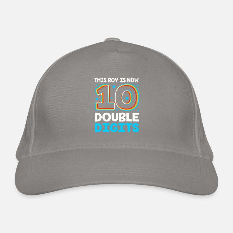 17e anniversaire Dix ans de naissance Date de naissance Casquette classique bio