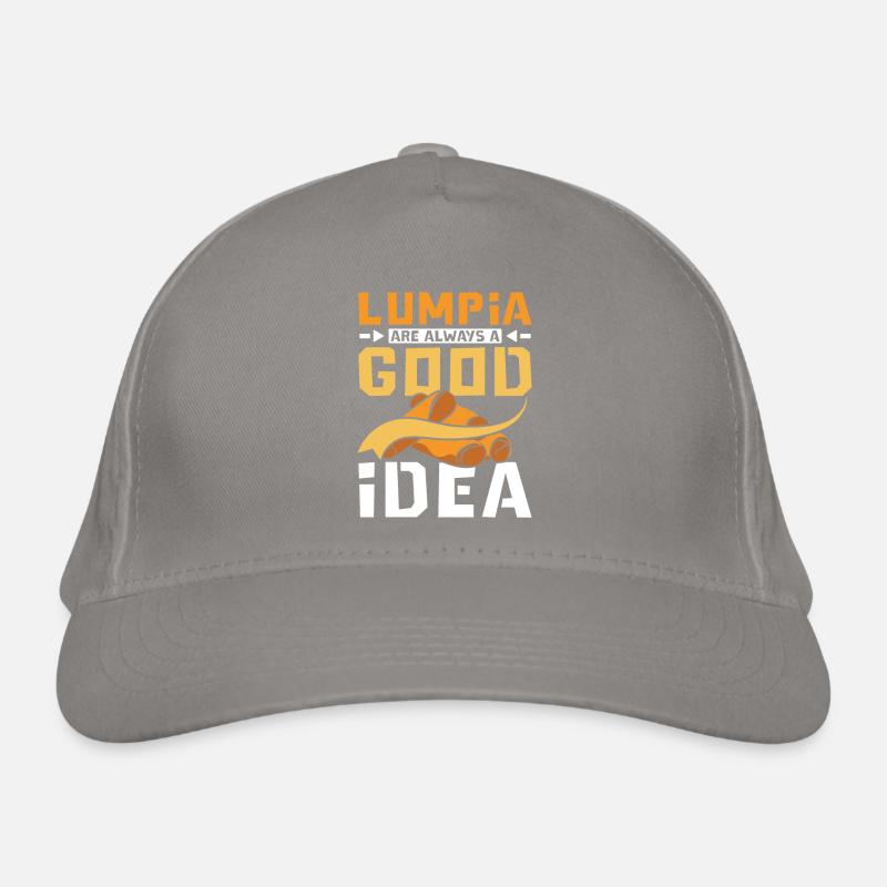 Lumpia are always a good idea Bio-Baseballkappe
