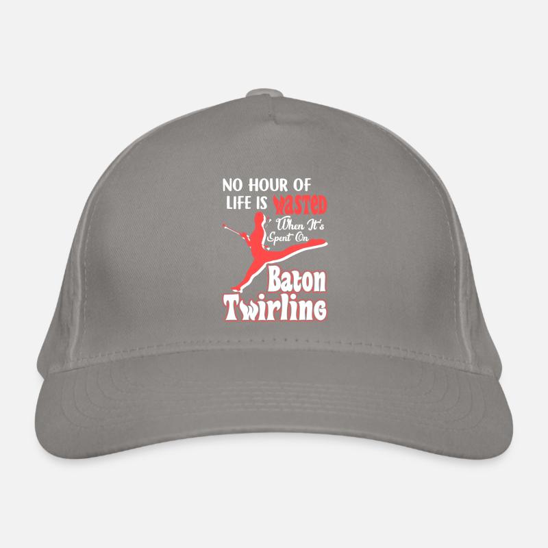 Baton Twirling Spent Time One Baton Twirling Organic Baseball Cap