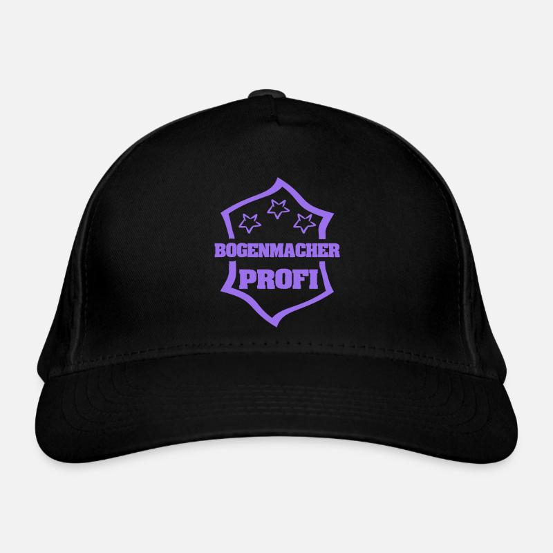 Geschenk für Bogenmacher Bio-Baseballkappe