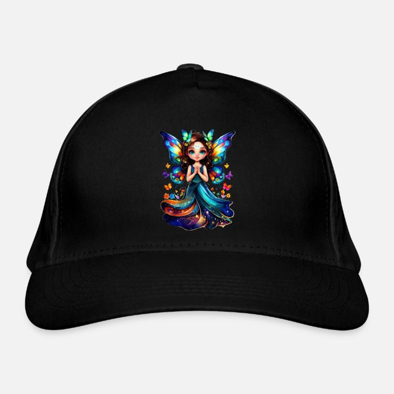 Charmante fée papillon Casquette classique bio