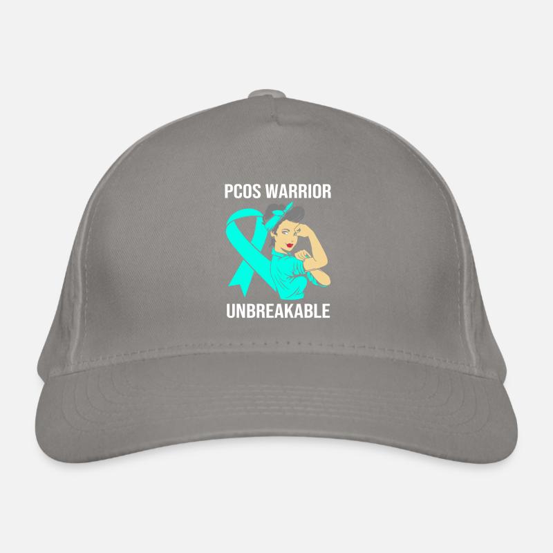 Pcos-Bewusstsein Bio-Baseballkappe