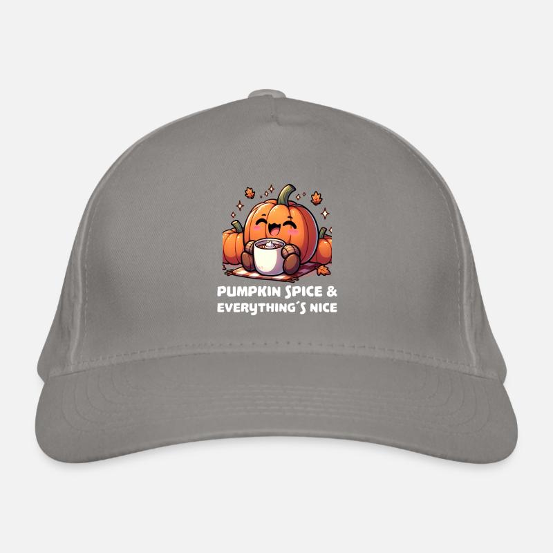Pumpkin spice and everythings nice Organic Baseball Cap