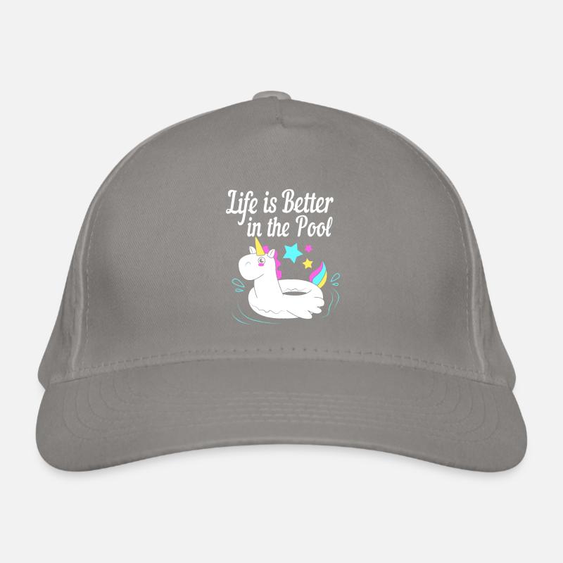 Pool Party Organic Baseball Cap