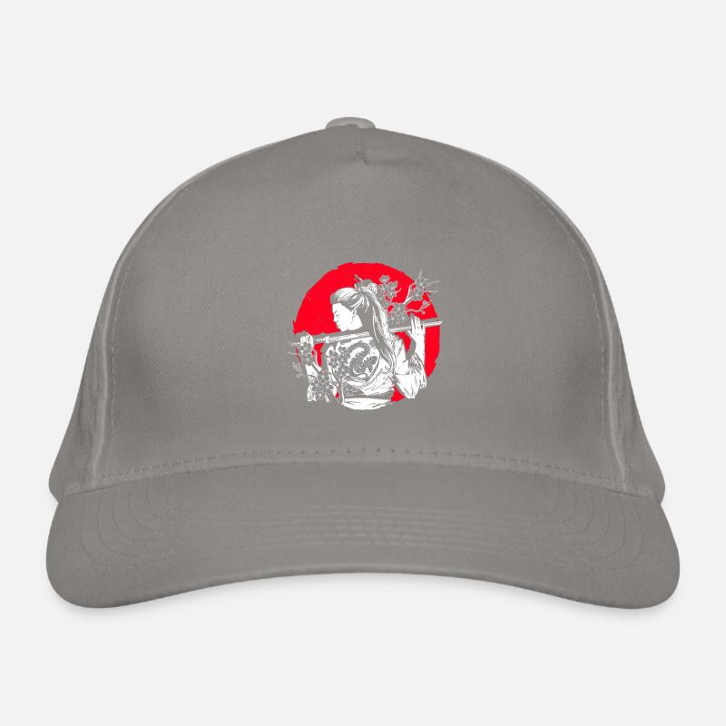 Kanji Japan Japanisches Mädchen Ninja Samurai Bio-Baseballkappe