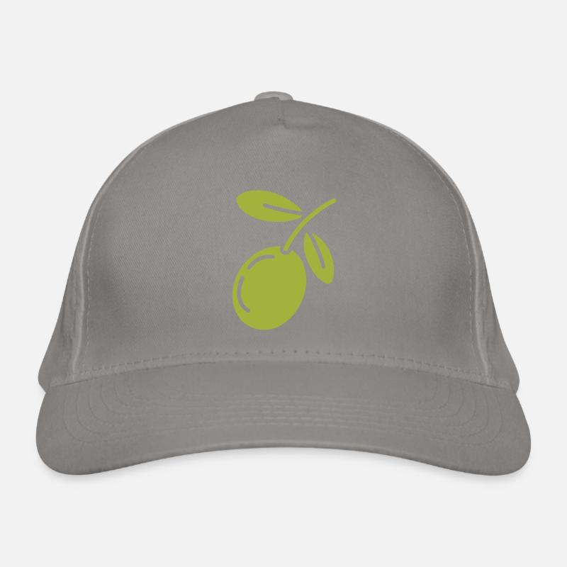 Olive Bio-Baseballkappe