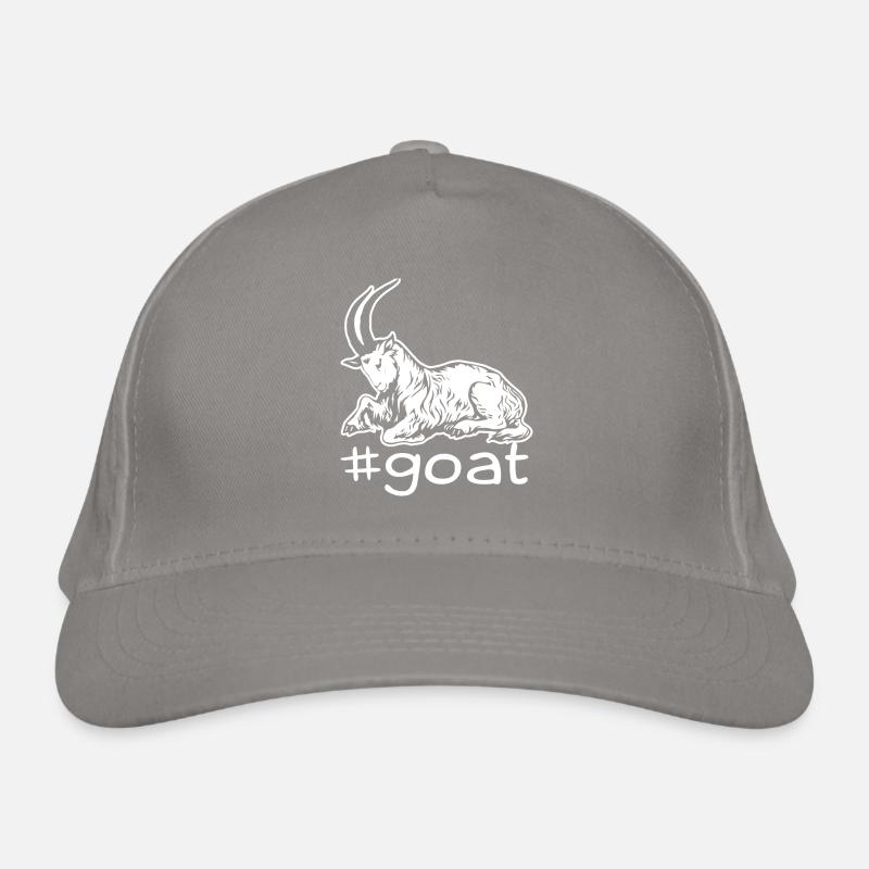 Funny Goat Hashtag Organic Baseball Cap