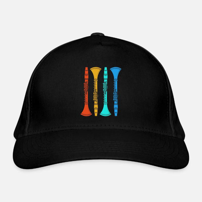 Klarinette Bio-Baseballkappe