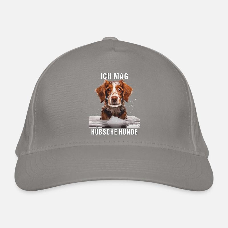 CHIENS J’AIME LES JOLIS CHIENS Casquette classique bio