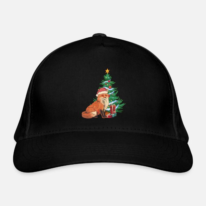 Saint-Nicolas Renard Renards Père Noël Arbre de Noël Casquette classique bio