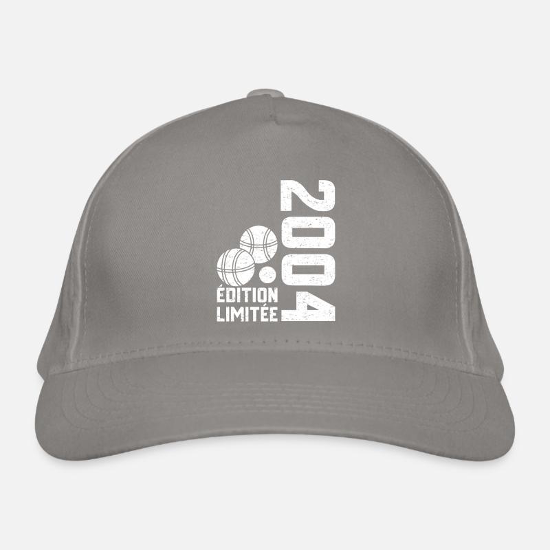 2004 Édition Limitée Pétanque 20e Anniversaire Casquette classique bio