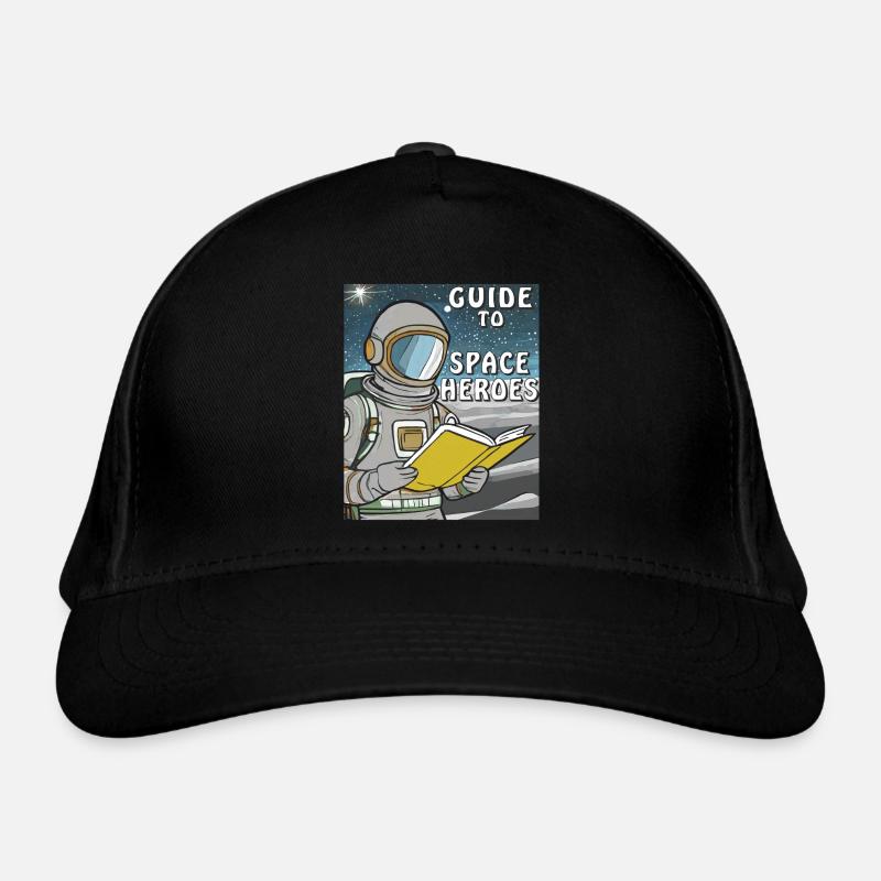 ASTRONAUT BOOK GUIDE TO SPACE HEROES Organic Baseball Cap