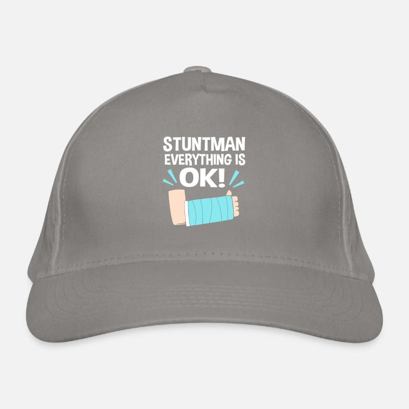 Broken Arm Bone Fracture Organic Baseball Cap
