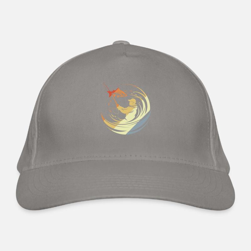 Pêche vintage Casquette classique bio