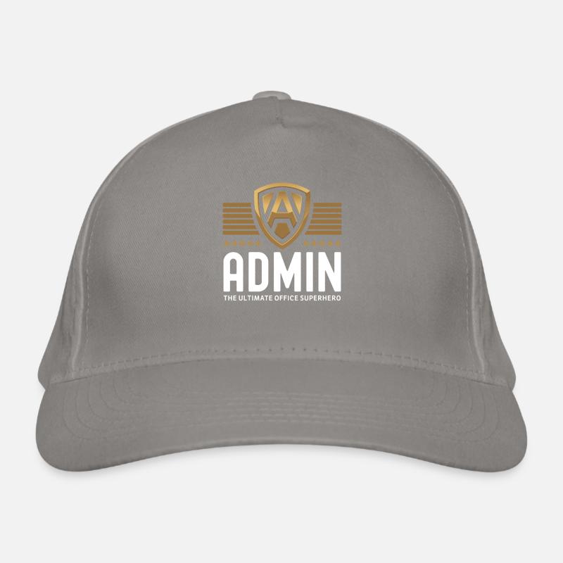 "Admin - The Ultimate Office Superhero" Büro Held Bio-Baseballkappe