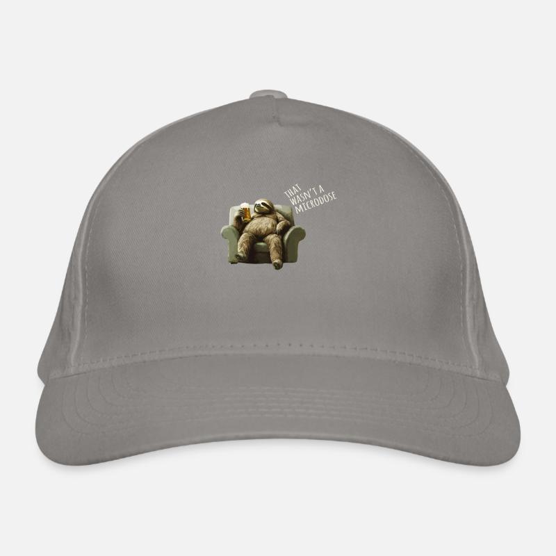 Il ne s’agissait pas de microdosage de relaxation des paresseux Casquette classique bio